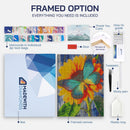 Island Paradise Diamond Painting Kit Framed Option