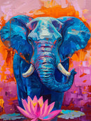 Elephant Wisdom & Lotus Grace