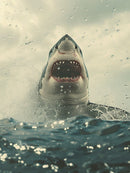 Mighty Great White Shark