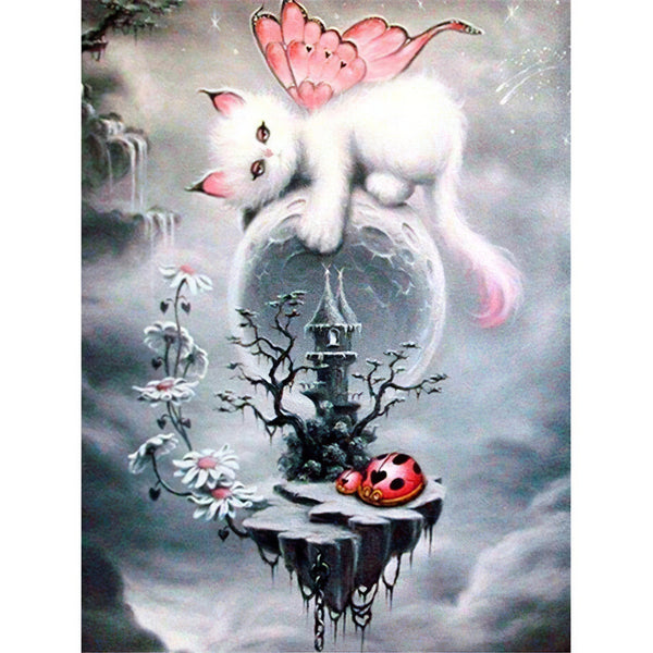 Angel Cat Diamond Painting Diamond Art Kit