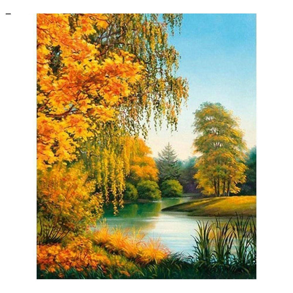 Autumn Scenery Diamond Painting Diamond Art Kit