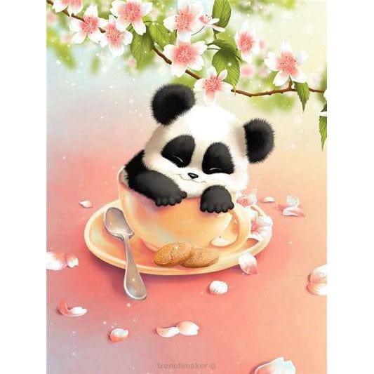 Baby Panda Sleeping Diamond Painting Diamond Art Kit