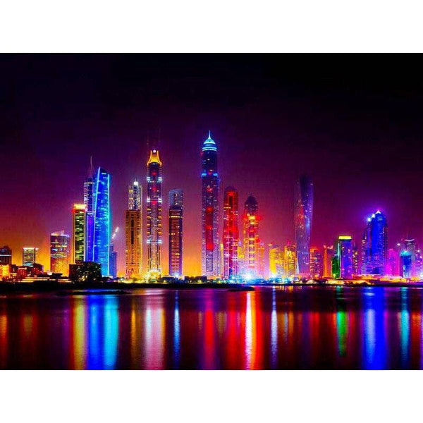 Beautiful Colorful City Diamond Painting Diamond Art Kit