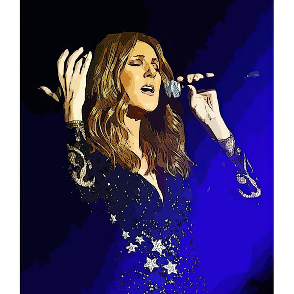 Celine Dion Diamond Painting Diamond Art Kit