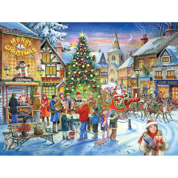 Christmas House Festival Diamond Painting Diamond Art Kit