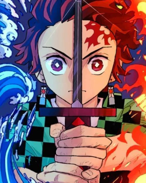 Demon Slayer Diamond Painting Diamond Art Kit