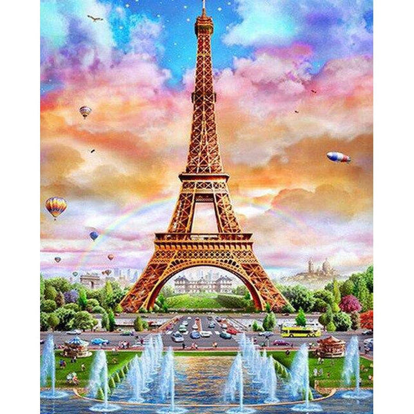 Eiffel Tower Diamond Painting Diamond Art Kit