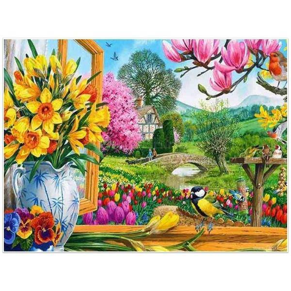 Flowers Diamond Painting Diamond Art Kit