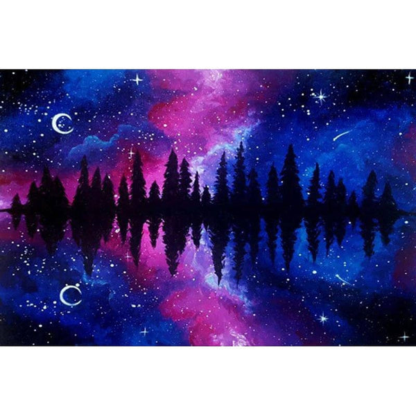 Forest and Universe Diamond Painting Diamond Art Kit