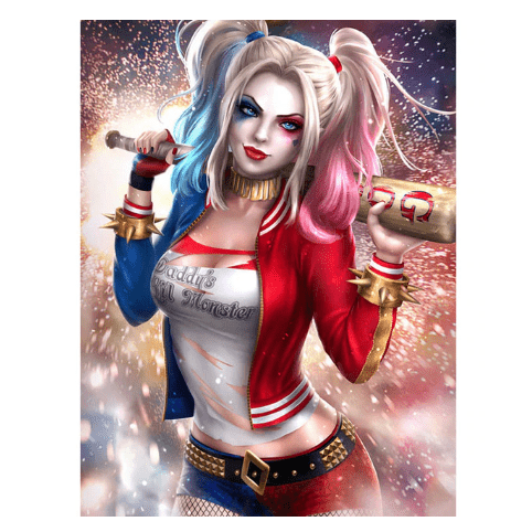 Harley Quinn Diamond Painting Diamond Art Kit