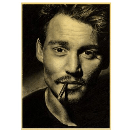 Johnny Depp Diamond Painting Diamond Art Kit