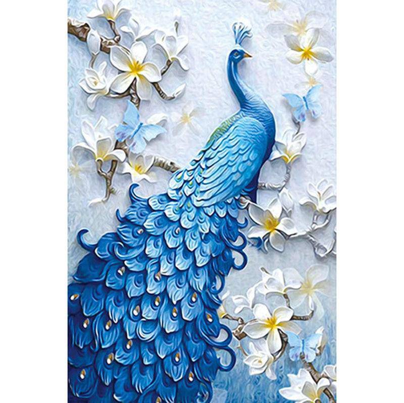 Majestic Peacock Diamond Painting Diamond Art Kit