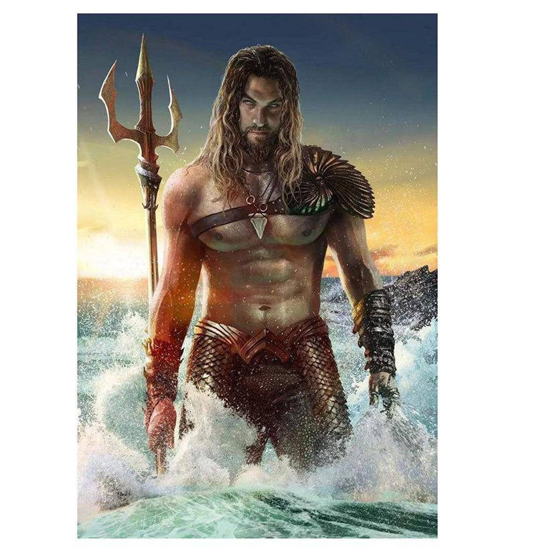 Marvel Aquaman Diamond Painting Diamond Art Kit