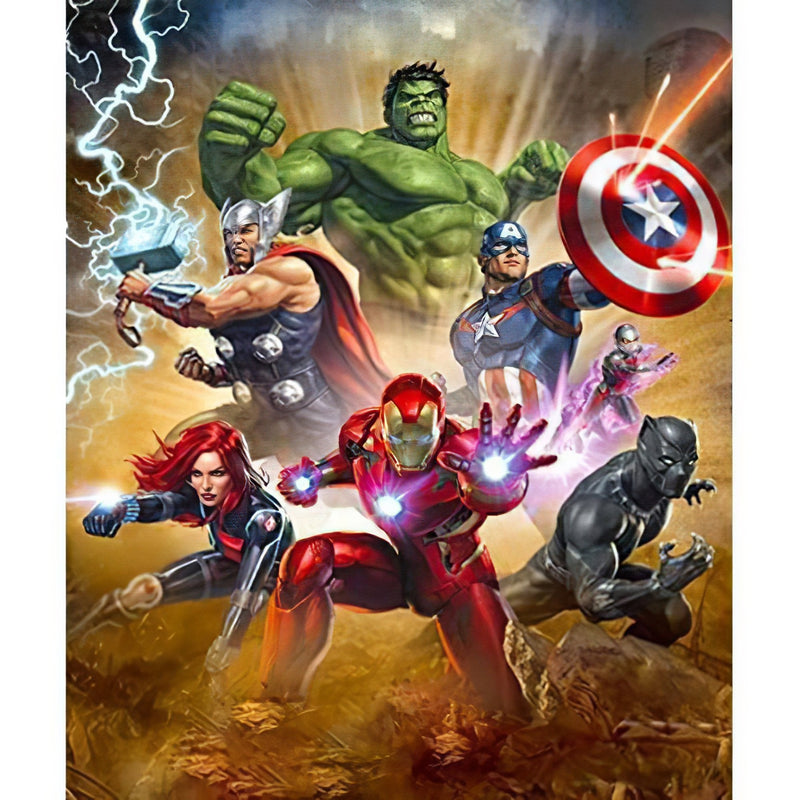 Marvel Avengers Diamond Painting Diamond Art Kit