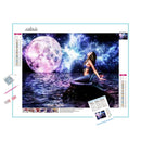 Mermaid And Moon Diamond Painting Diamond Art Kit