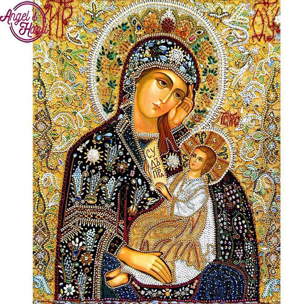 Mother Maria And Jesus Diamond Painting Diamond Art Kit