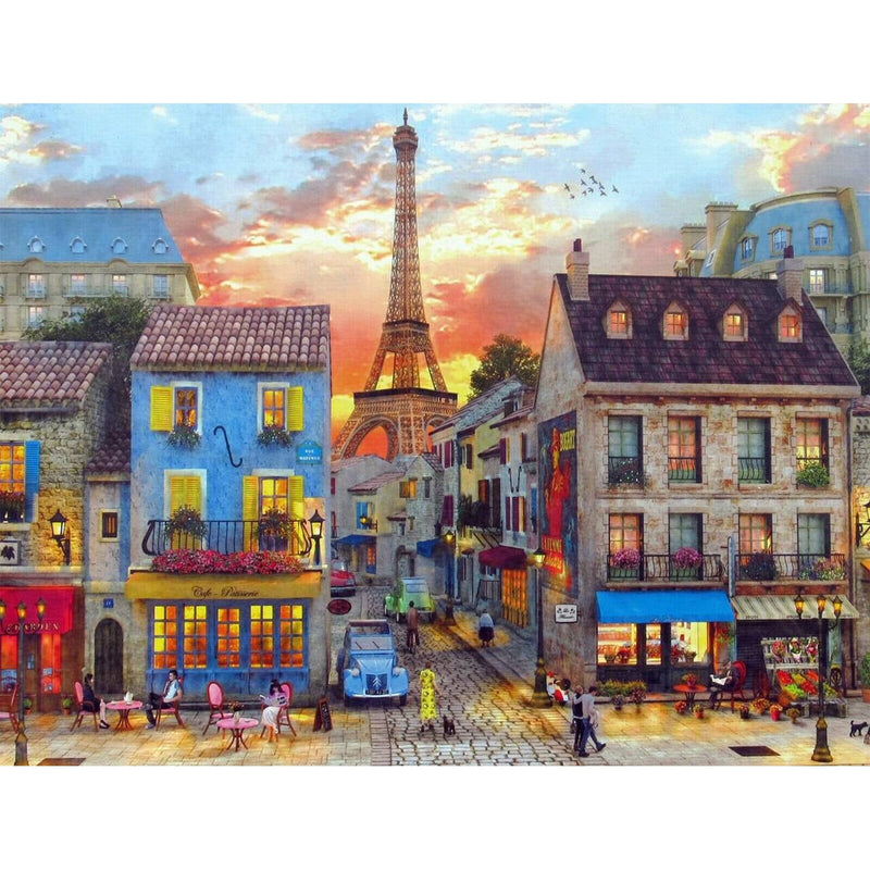 Paris City Country Streets Diamond Painting Diamond Art Kit