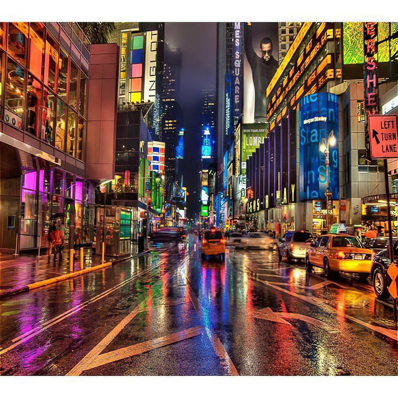 Roads Of New Yord Diamond Painting Diamond Art Kit