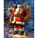 Santa and His Pets Diamond Painting Diamond Art Kit