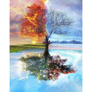 Seasons On A Tree Diamond Painting Diamond Art Kit