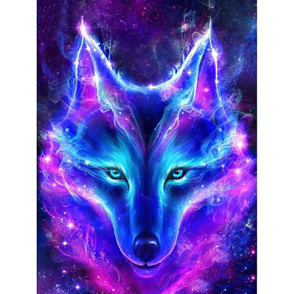 Shinning Wolf Diamond Painting Diamond Art Kit