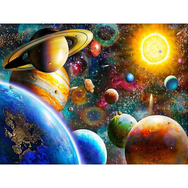 Sun and Universe Diamond Painting Diamond Art Kit