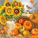 Sunflower And Bird Diamond Painting Diamond Art Kit