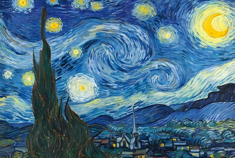The Starry Night Van Gogh Diamond Painting Diamond Art Kit