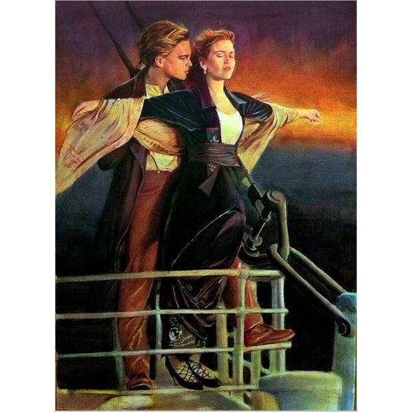 Titanic Jack And Rose Diamond Painting Diamond Art Kit