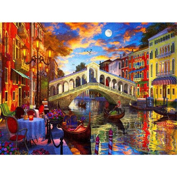 Two Sides City Diamond Painting Diamond Art Kit